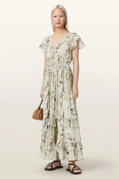 AllSaints Viskoz Yazlık Elbise CANTO