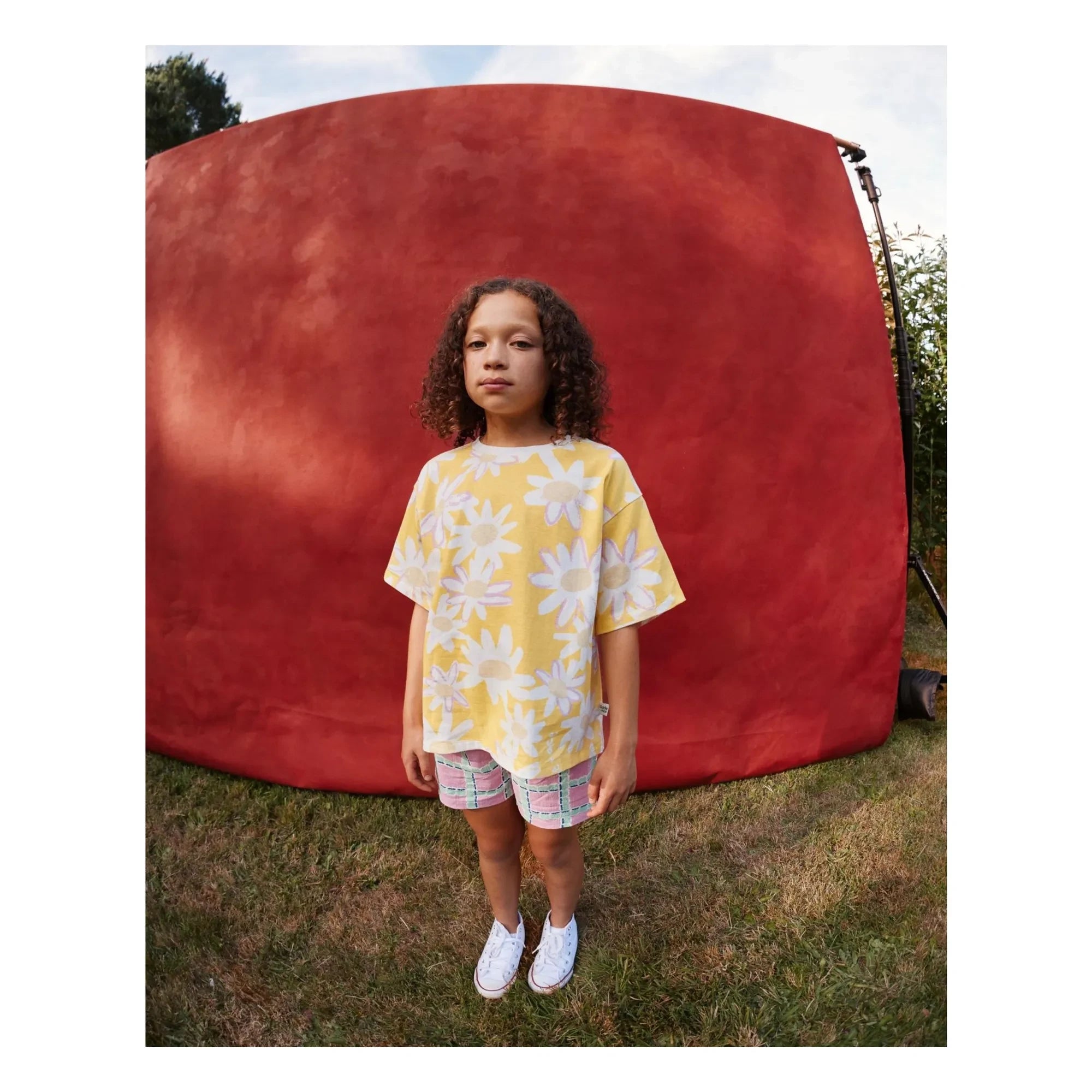 Goldie + Ace - Gingham Shorts | Pink