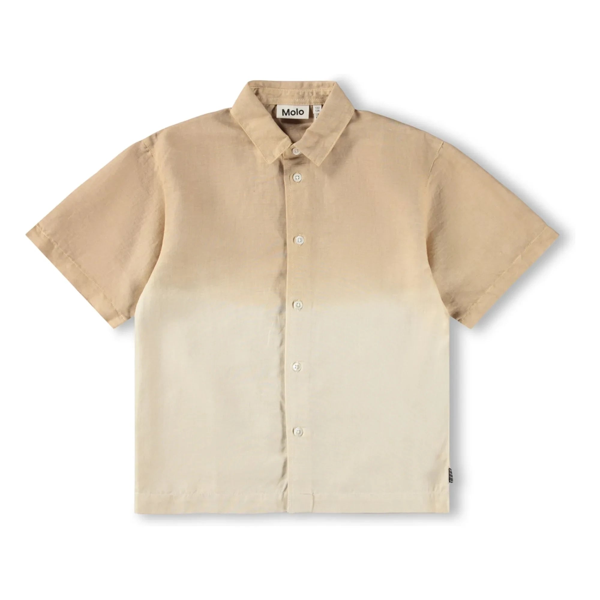 Molo - Richie Gradient Linen Shirt | Beige