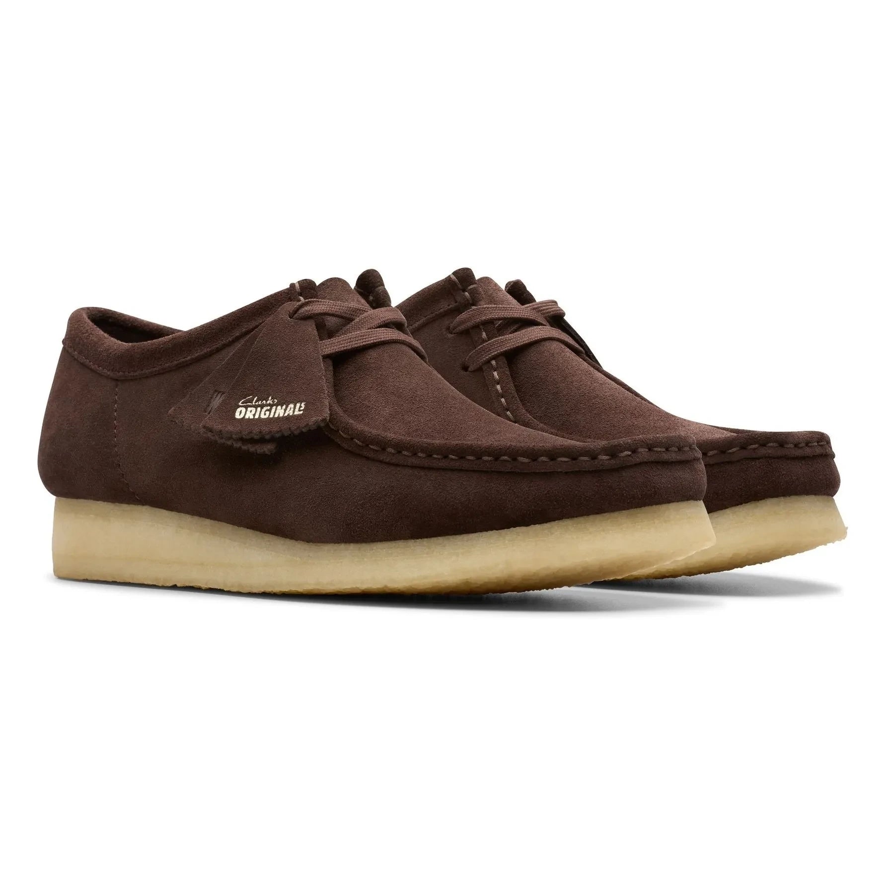 Clarks - Wallabee Shoes | Dark Brown