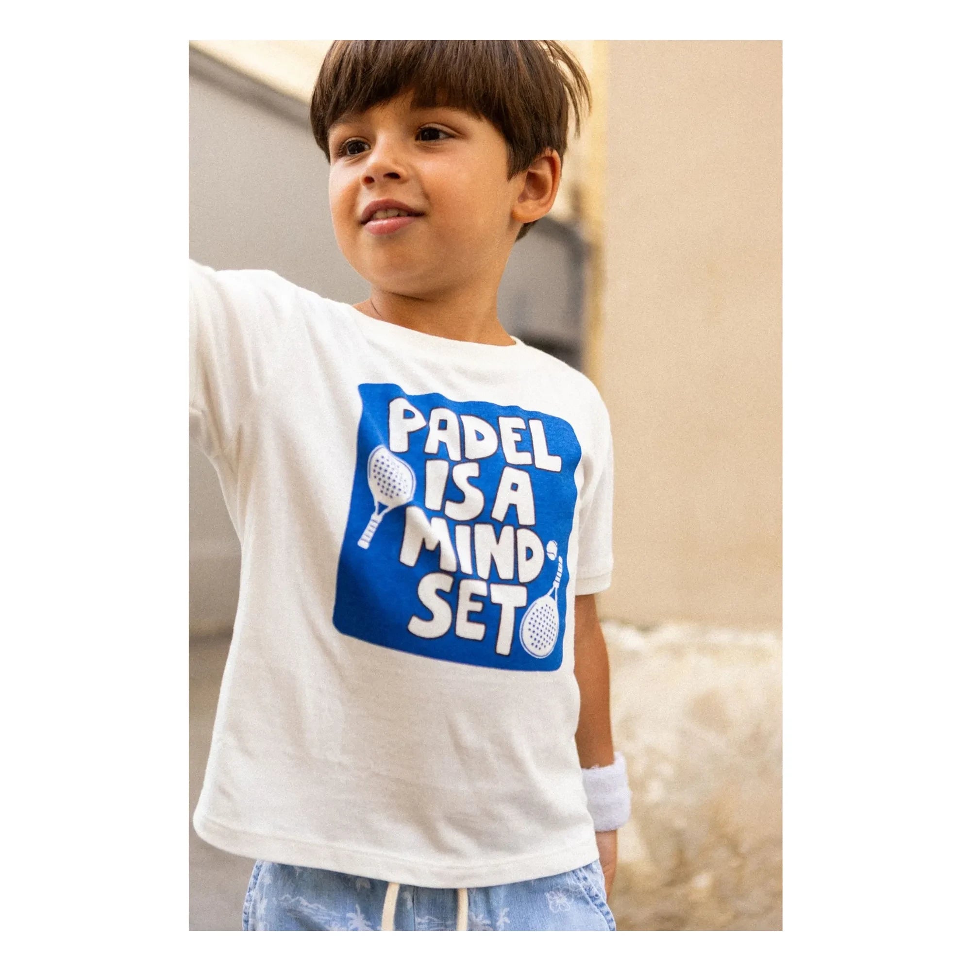 Louis Louise - Tom Padel T-Shirt | White