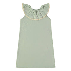Risu Risu - Aline Organic Cotton Nightgown | Almond Green