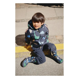Liewood - Mason Dinosaur Rain Boots | Navy