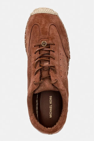 MICHAEL Michael Kors Ollie Lace Up Espadrille Kadın Süet Sneakers