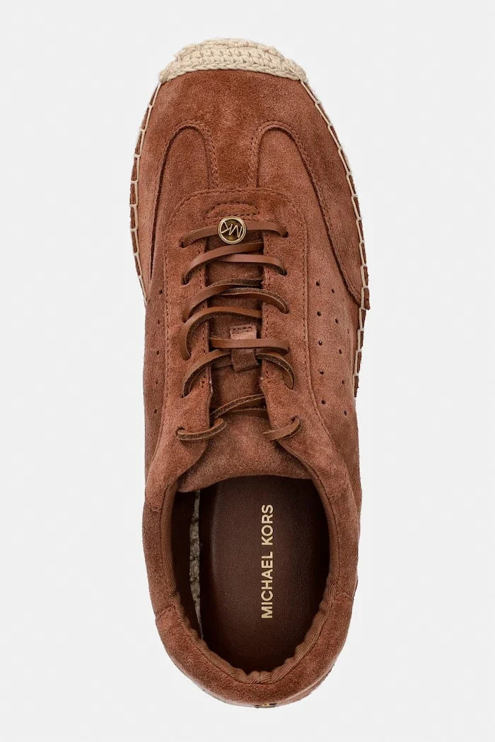 MICHAEL Michael Kors Ollie Lace Up Espadrille Kadın Süet Sneakers
