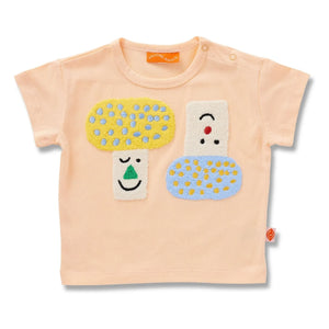 Halcyon Nights - Cork T-Shirt | Apricot