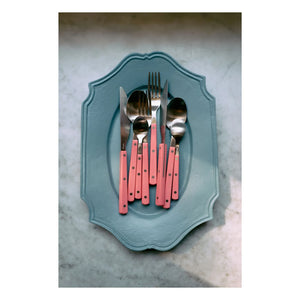 HKliving - New Classics Soft Metal Tray | Light Blue