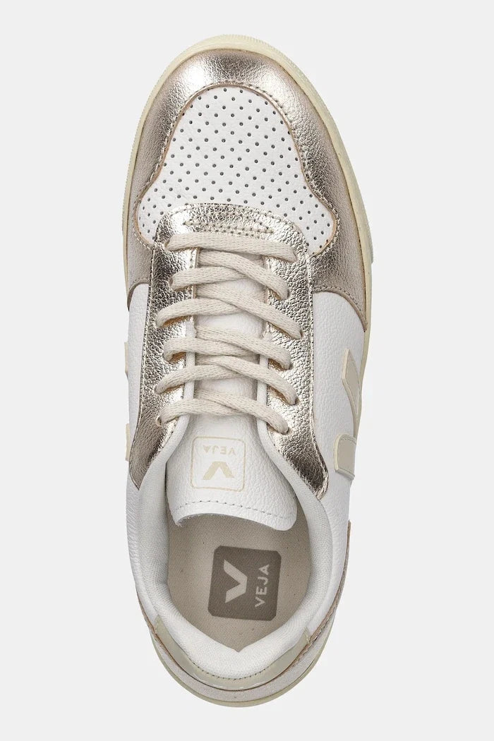 Çocuk Deri Sneaker Veja Small V-10 Laces