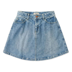 Finger in the Nose - Denim Joplin Skirt | Blue