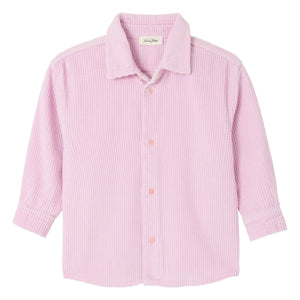 American Vintage - Padow Organic Cotton Velvet Shirt | Pale Pink