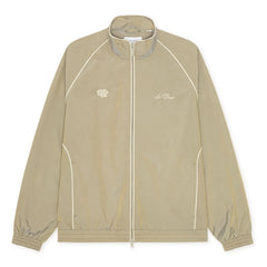 Les Deux - Jack Glossy Sweatshirt Jacket | Sand