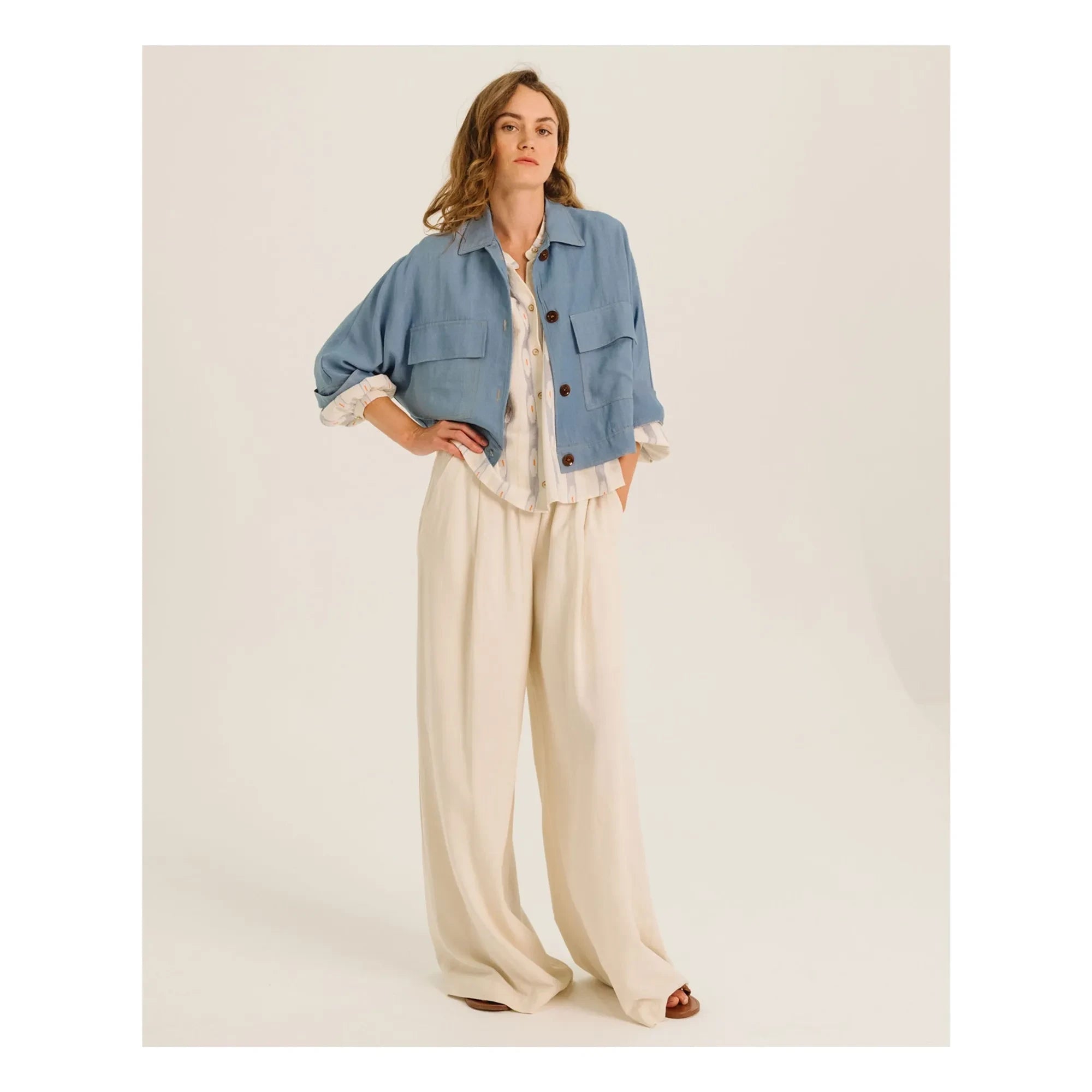 Tinsels - Etienne Jacket | Blue