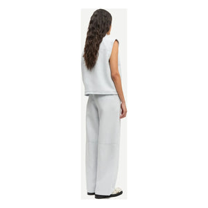 Samsoe Samsoe - Saroko Organic Cotton Pants | Light Gray