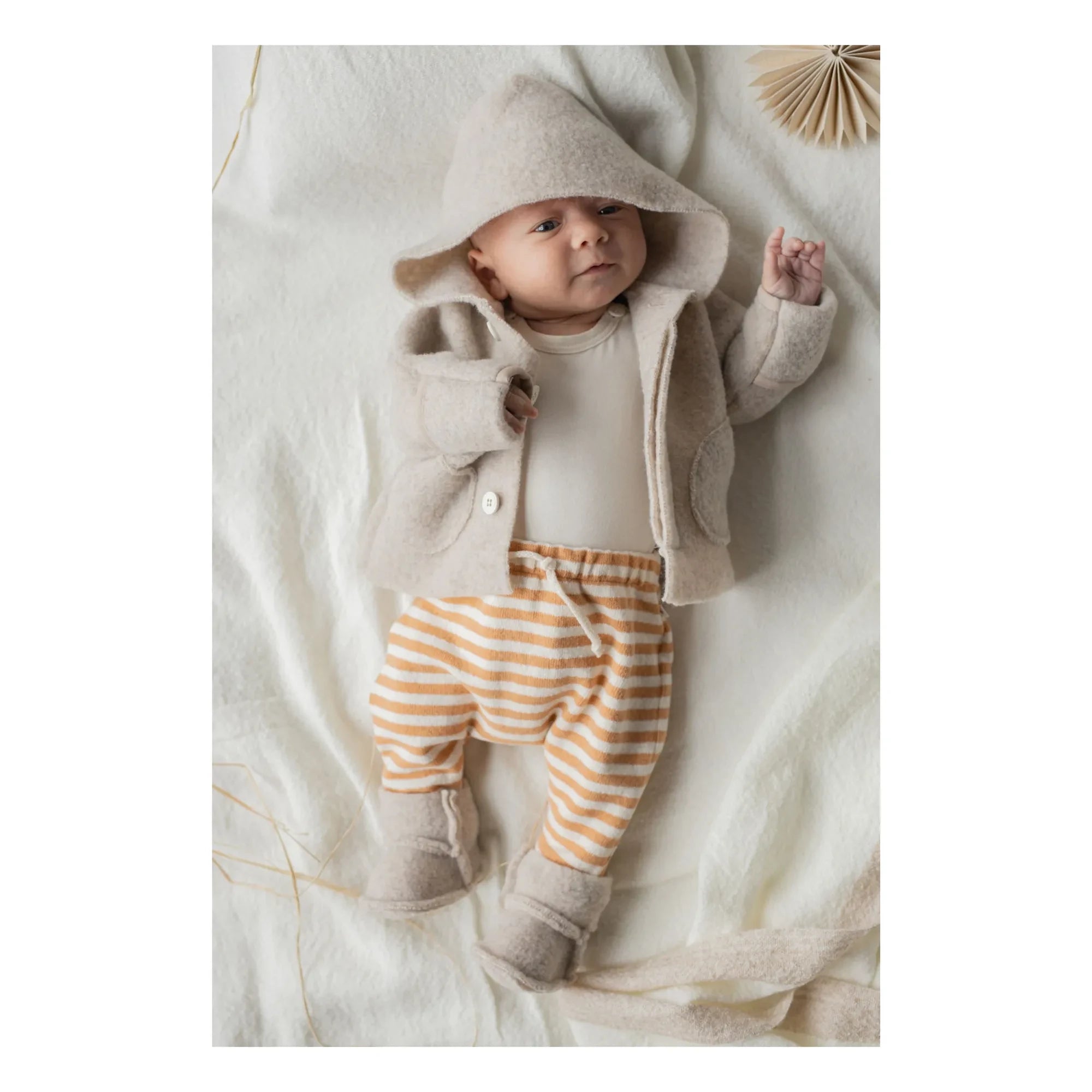 1+ in the family - Lars Recycled Fiber Slippers | Beige
