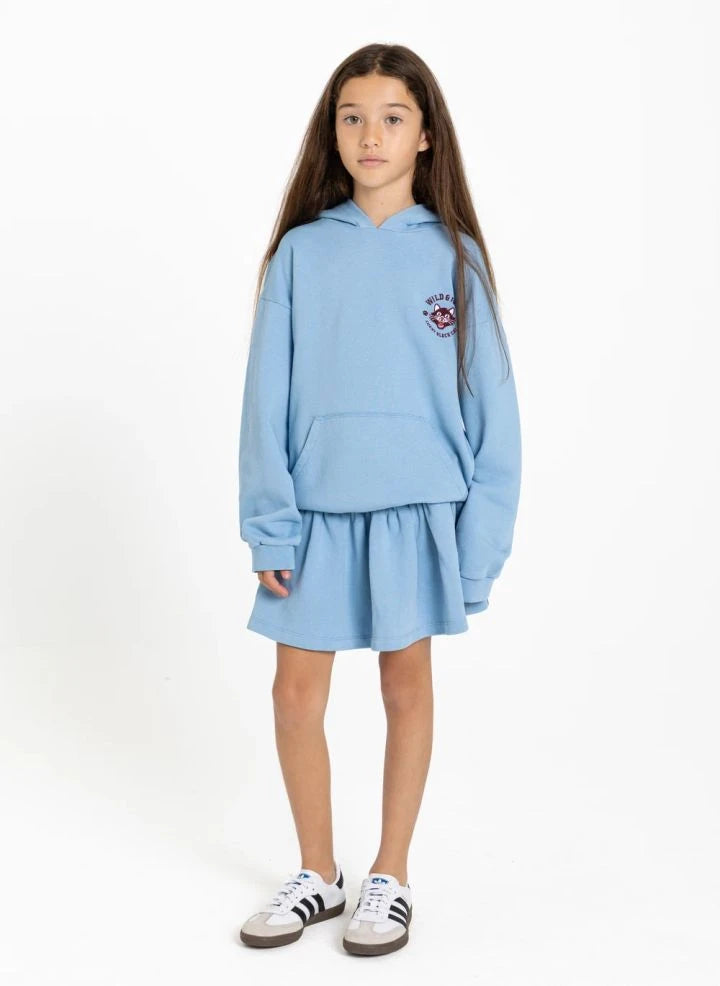 Finger in the nose - Chloé Sweatshirt Dress | Light Blue
