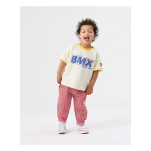 Goldie + Ace - Oversized BMX T-Shirt | Cream