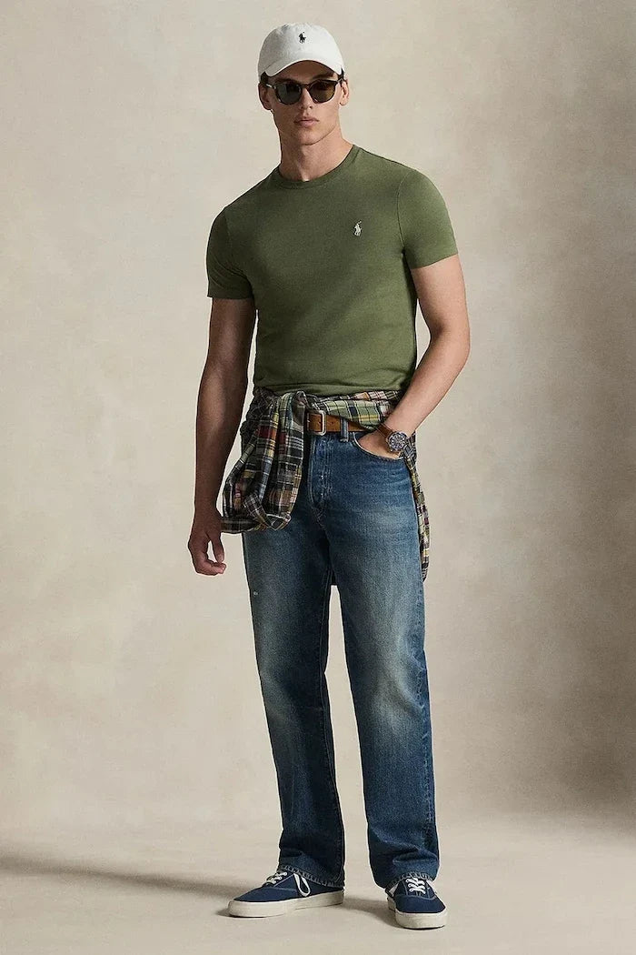 Polo Ralph Lauren pamuklu basic erkek tişört