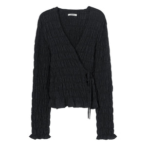 Cordera - Merino Wool Cardigan | Charcoal Gray