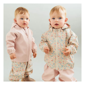 Wheat - Chardy Recycled Fiber Waterproof Jacket | Pale Pink