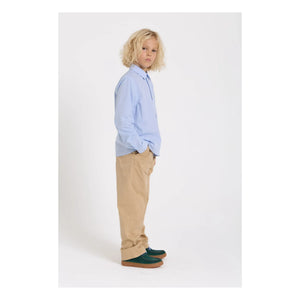Smallable Kid - Zak Striped Shirt | Light Blue
