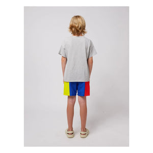Bobo Choses - Color Block Swimsuit Shorts | Blue
