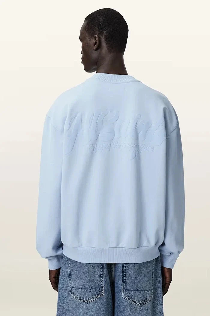 AllSaints ODYSSEY Erkek Pamuklu Oversize Sweatshirt