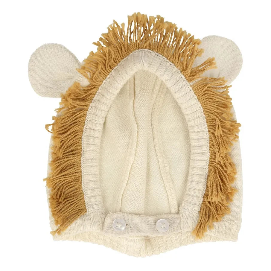 Meri Meri - Organic Cotton Lion Hat | Natural