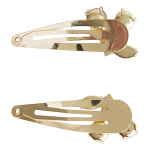 Bonpoint - 2-Piece Loblia Hair Clip Set | Gold