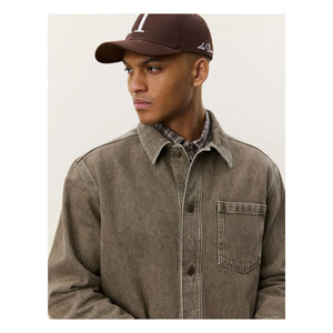 Les Deux - Brown Denim Shirt