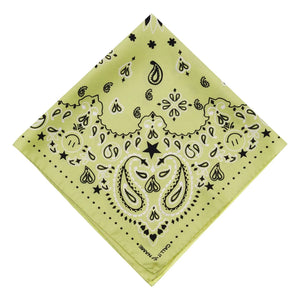 Call it by your name - Small Silk Bandana | Yellow