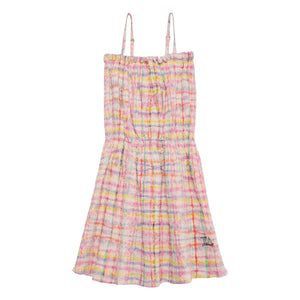 True Artist - Textured Tile Dress | Purple