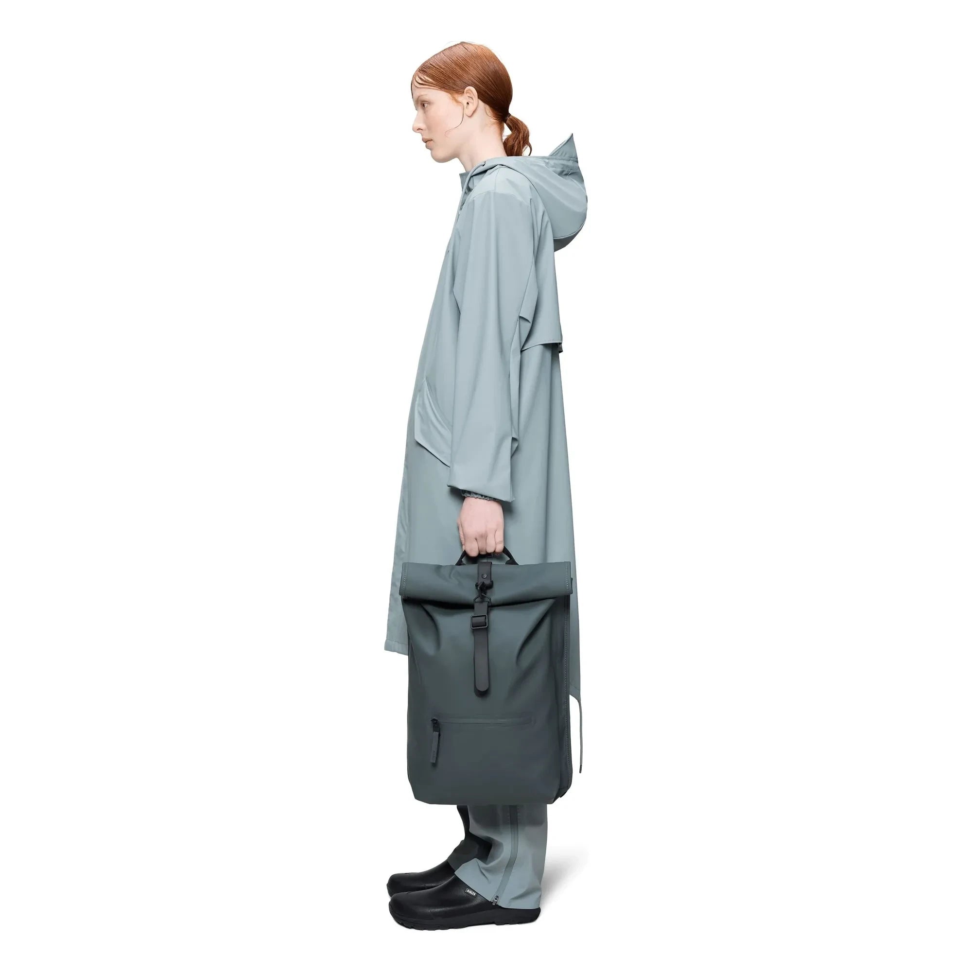 Rains - Rolltop W3 backpack | Dark gray