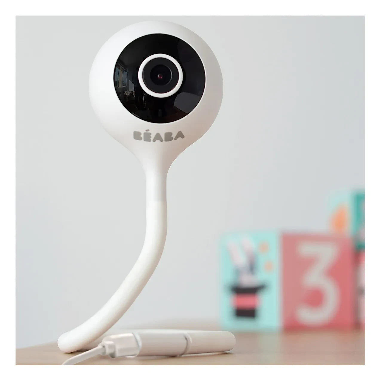 Béaba - Zen Connect Baby Monitor (Video and Audio) | White