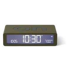 Lexon - Rotary Alarm Clock | Khaki