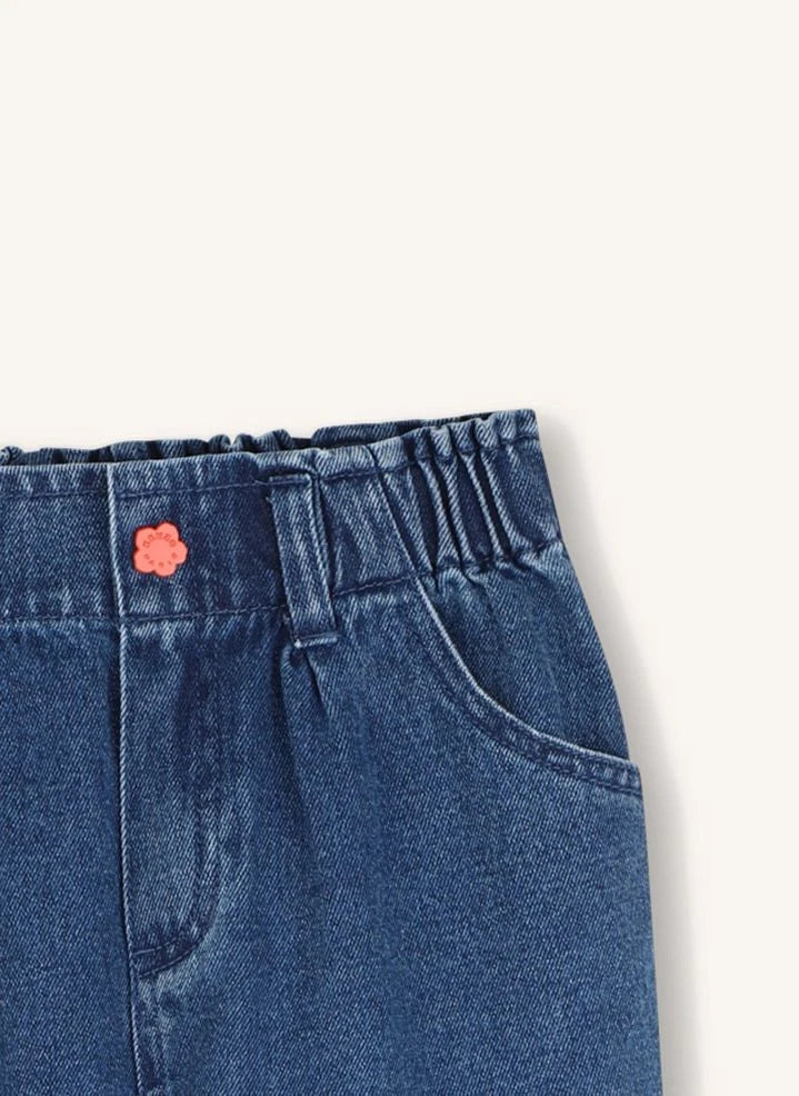 Kenzo - Düz Kesim Elastik Jean | Mavi