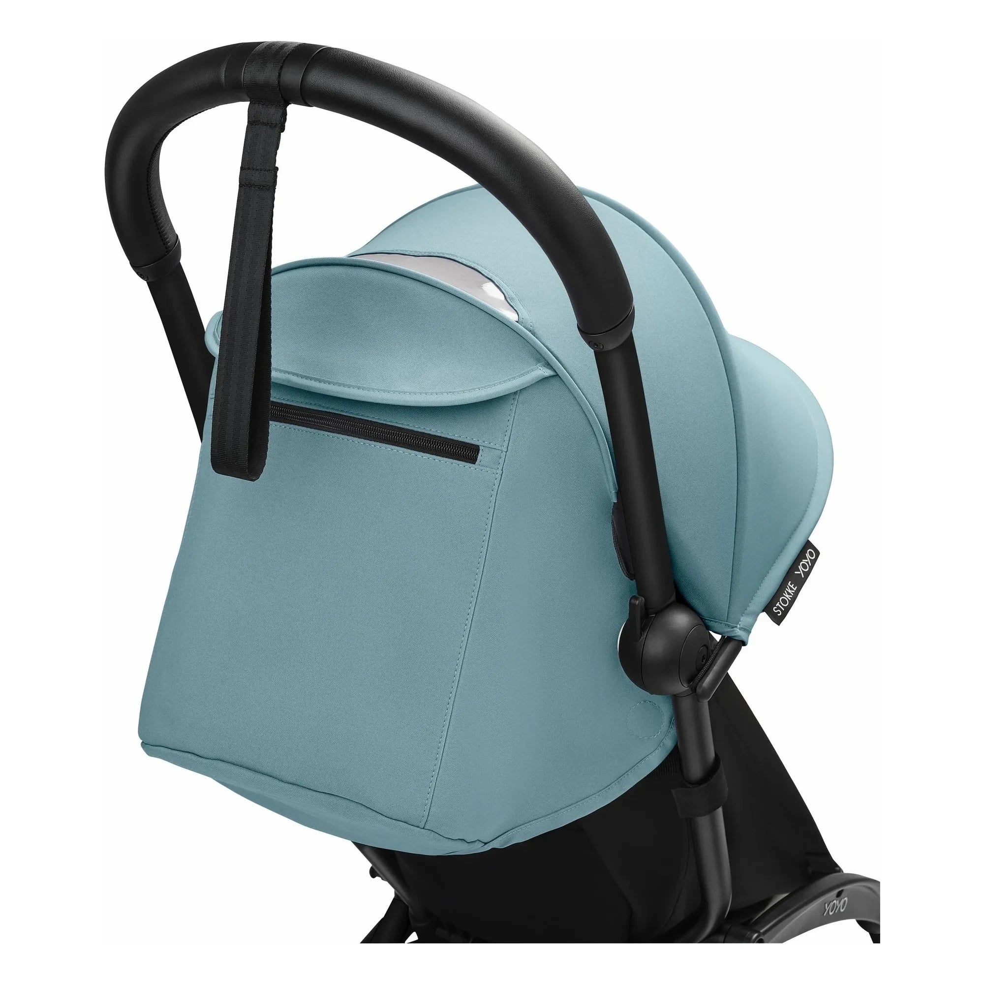 Stokke® - YOYO³ Baby Stroller 6+ Black Frame | Aqua