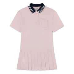 Lacoste - Organic Cotton Piqué Polo Dress | Pale Pink