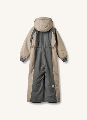 Wheat - Melte Ski Suits Made from Recycled Fibers | Grey