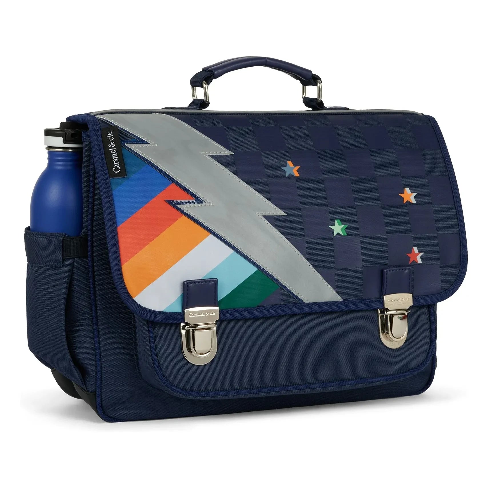 Caramel & Cie - Chromatic Lightning Shoulder Bag | Night Blue