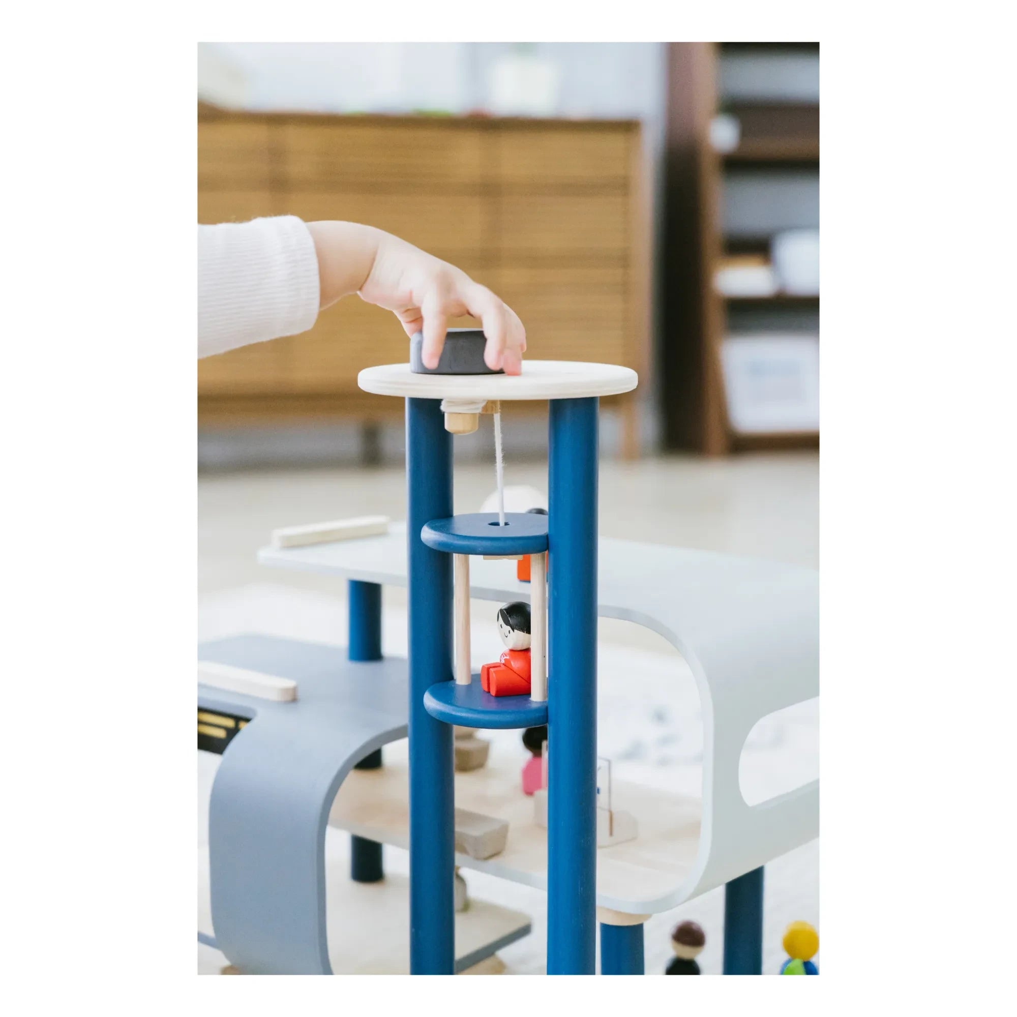 Plan Toys - Wooden Train Station Toy