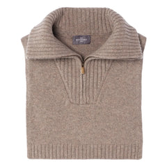 Bompard - Plastron Cashmere Trucker Neck | Beige