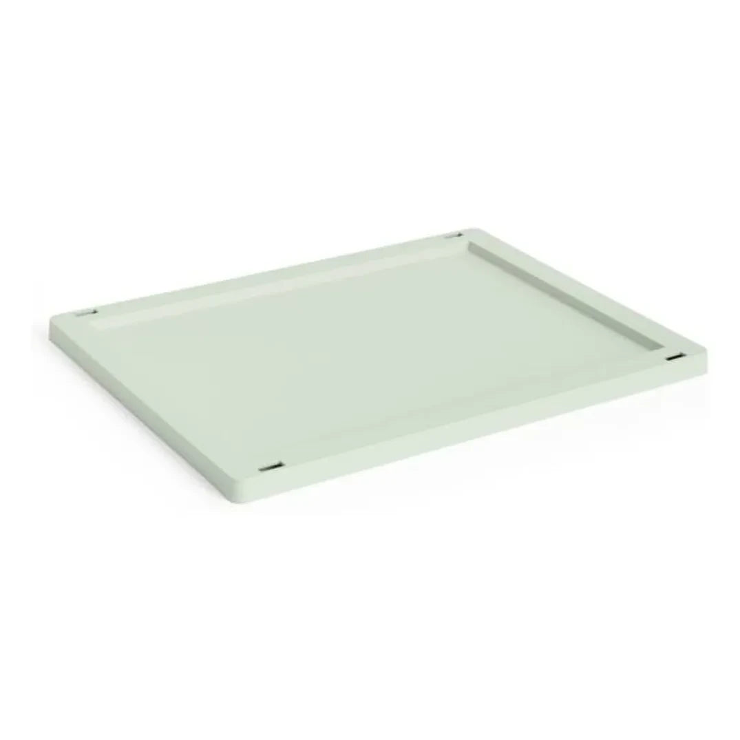 Hay - Crate Collapsible Box with Rectangular Lid | Mint Green