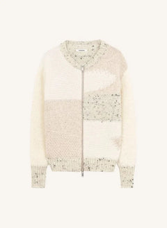 Cordera - Marled Merino Wool Cardigan | Beige