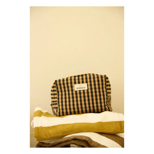 Gabrielle Paris - Vichy makeup bag | Coffee
