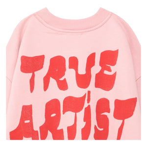 True Artist - Sweat N°11 True Artist Organic pamuk | Soluk Pembe