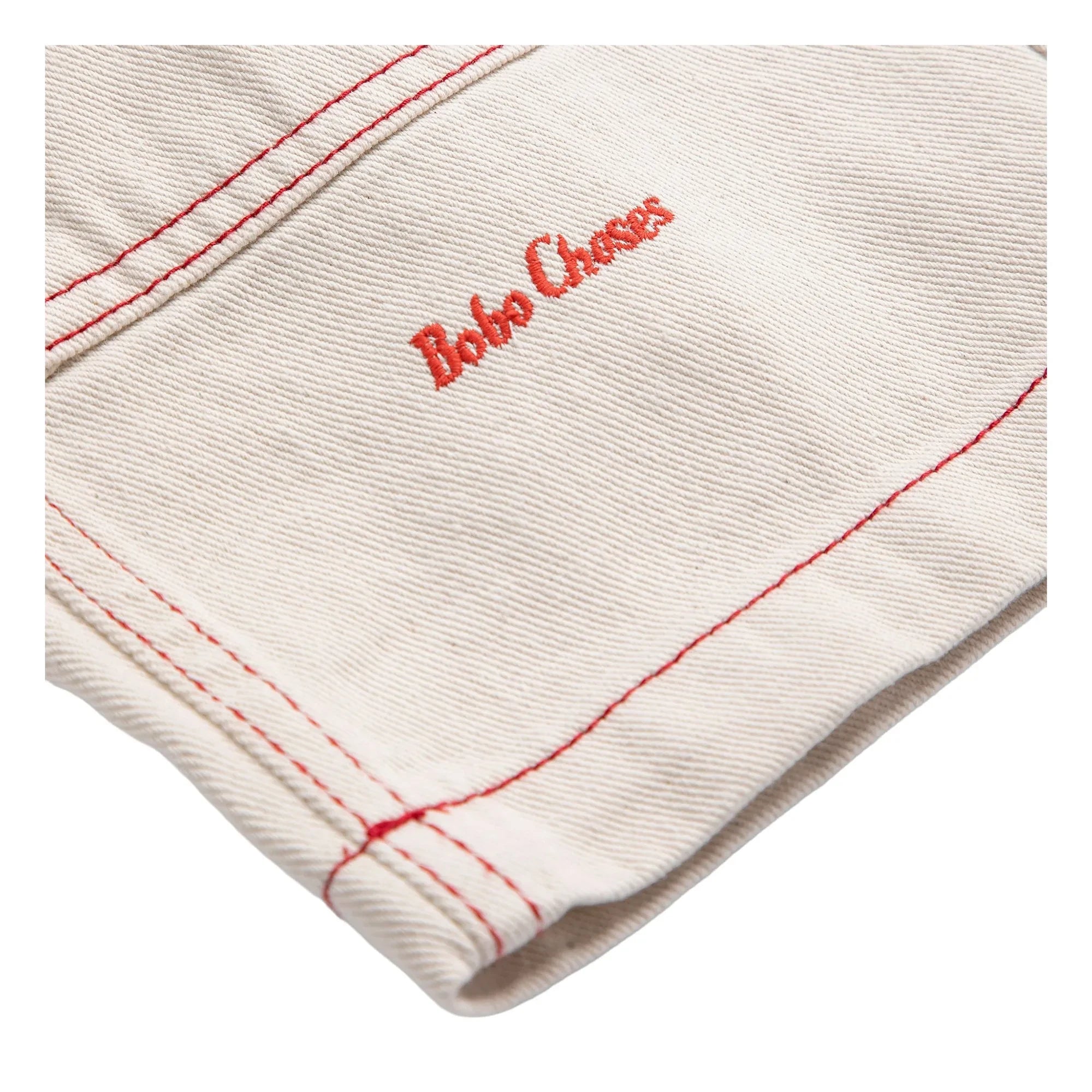 Bobo Choses - Organic Cotton Twill Panelli Pants | White