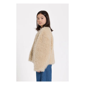 Hundred Pieces - Lucky Fur Jacket | Beige
