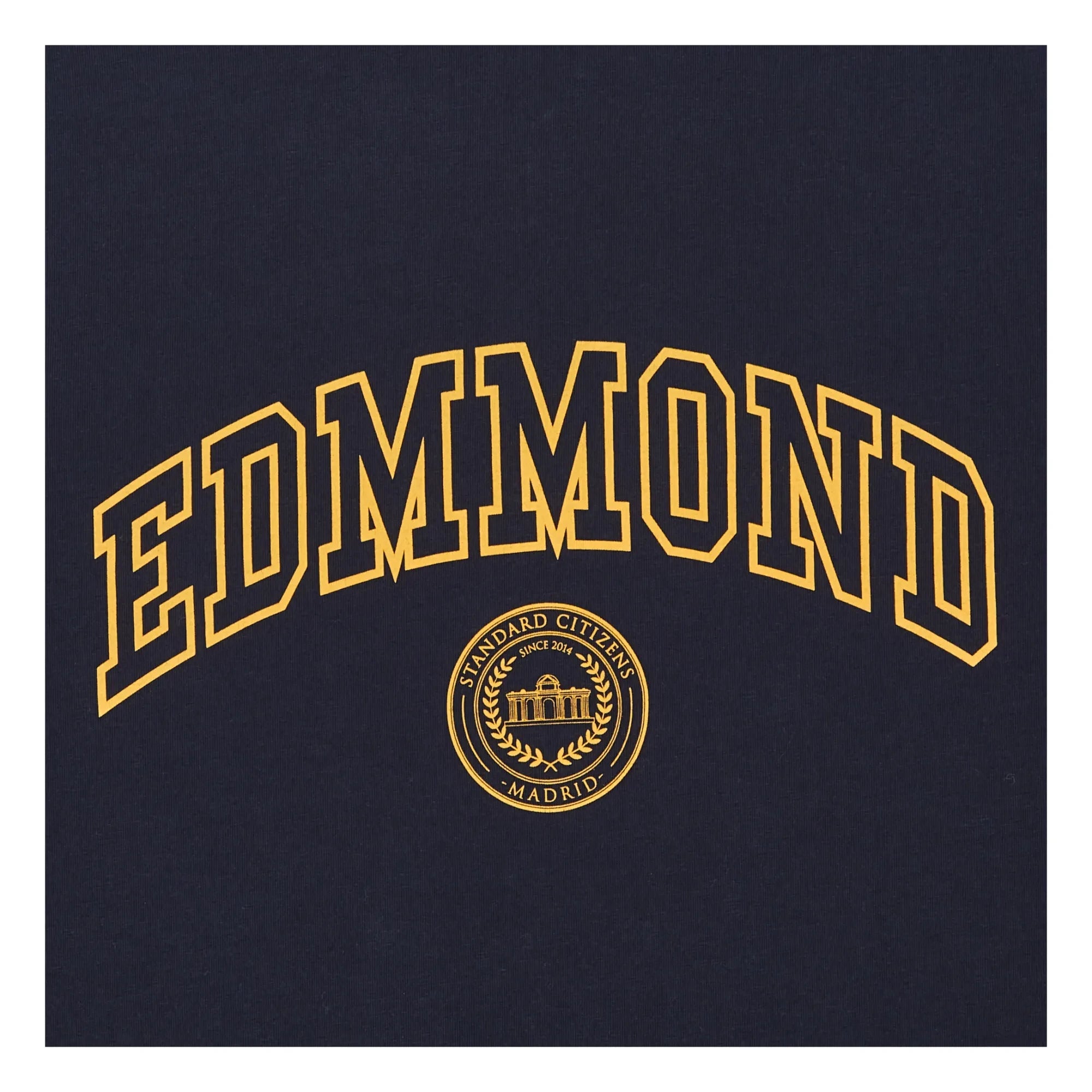 Edmmond Studios - Stamp T-Shirt | Navy Blue