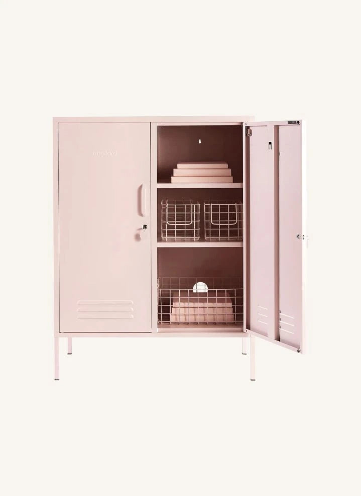 Mustard Made - Midi Metal Storage Unit | Blush