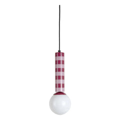 Present Time - Striped Pendant Lamp | Lavender